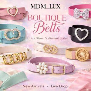 Boutique Statement Belts | Glam Buckle Styles | Chic & Trendy